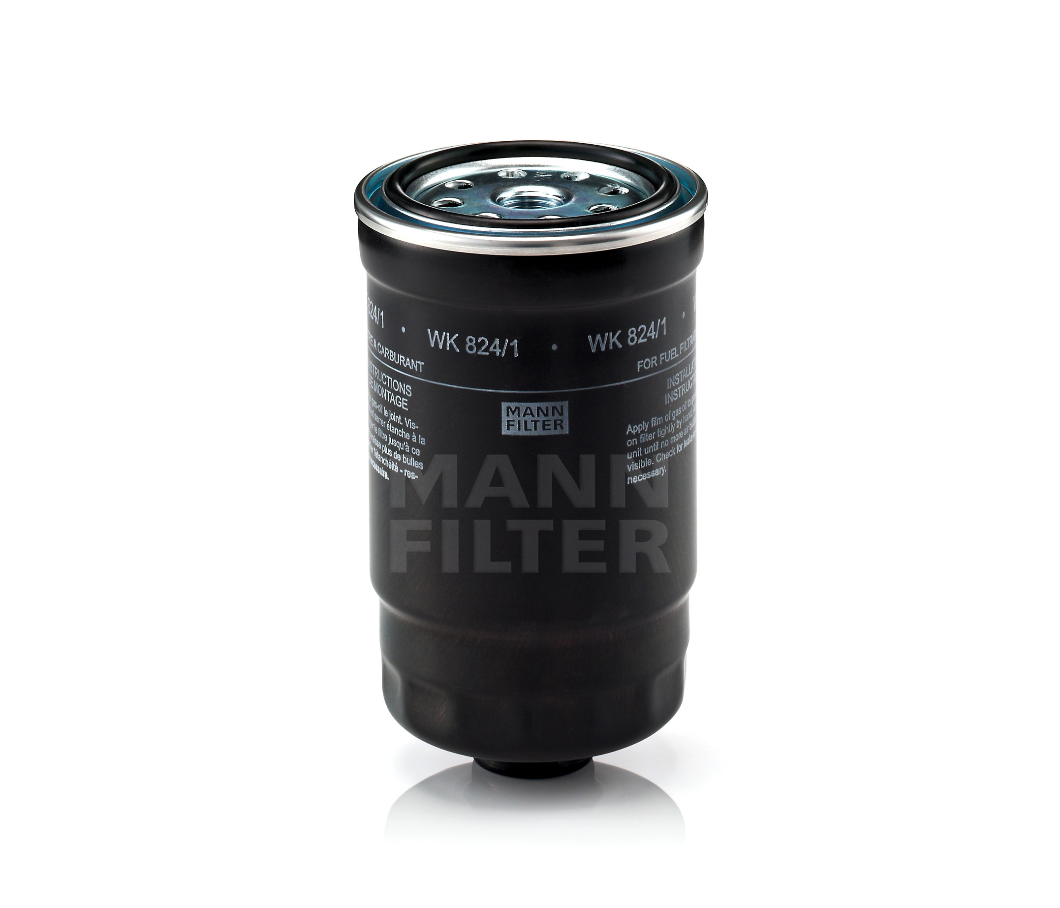 Įsigykite MANN-FILTER Kuro filtras Prekės Nr.: WK 824/1 už žemiausią 31,10 € kainą