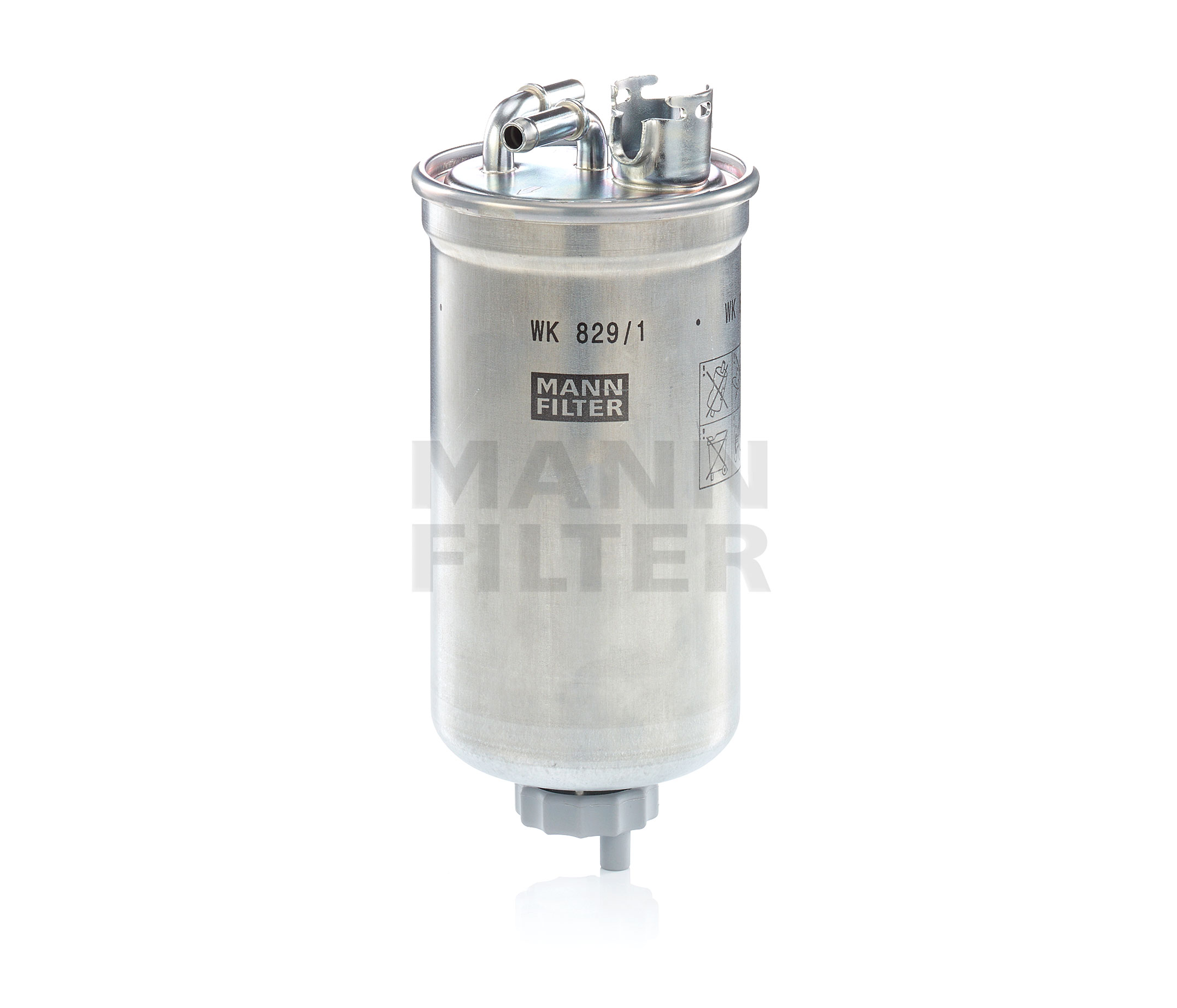 Įsigykite MANN-FILTER Kuro filtras Prekės Nr.: WK 829/1 x už žemiausią 21,20 € kainą