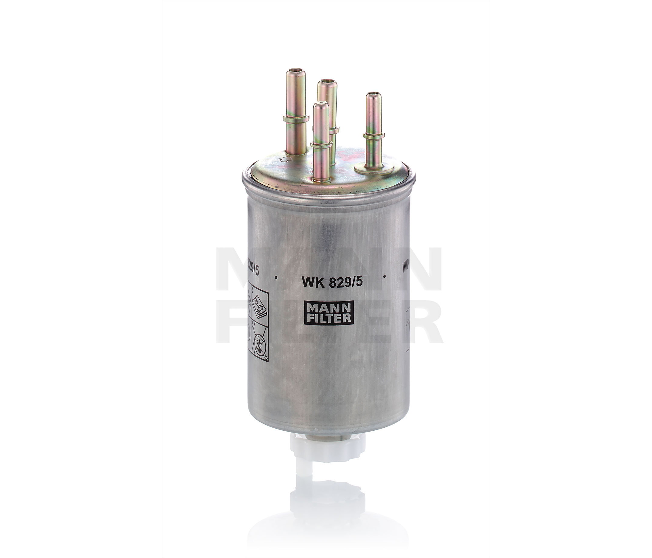 Köp MANN-FILTER Bränslefilter Produktnummer: WK 829/5 till det förmånliga priset av 448,94 kr