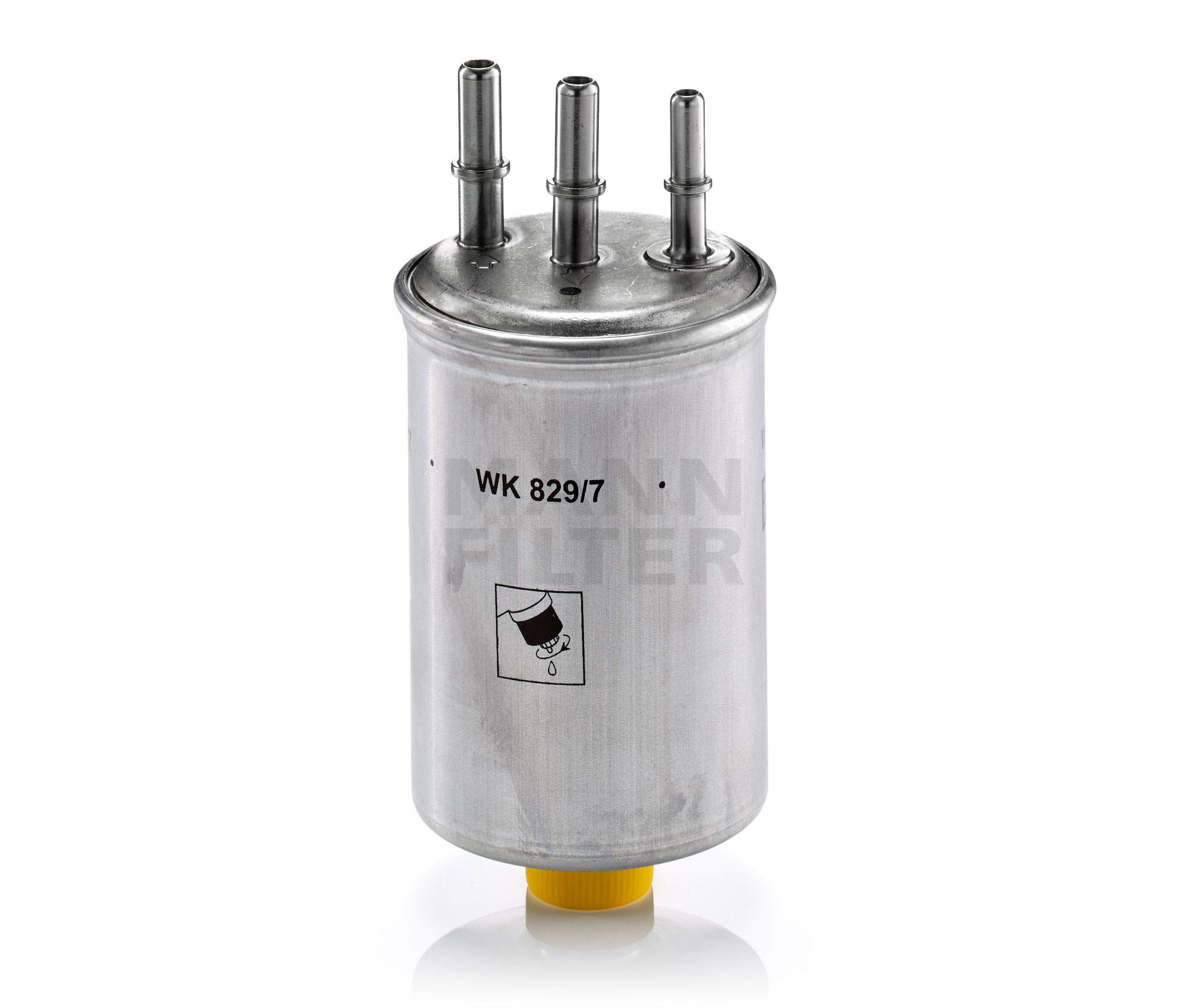 Įsigykite MANN-FILTER Kuro filtras Prekės Nr.: WK 829/7 už žemiausią 60,55 € kainą