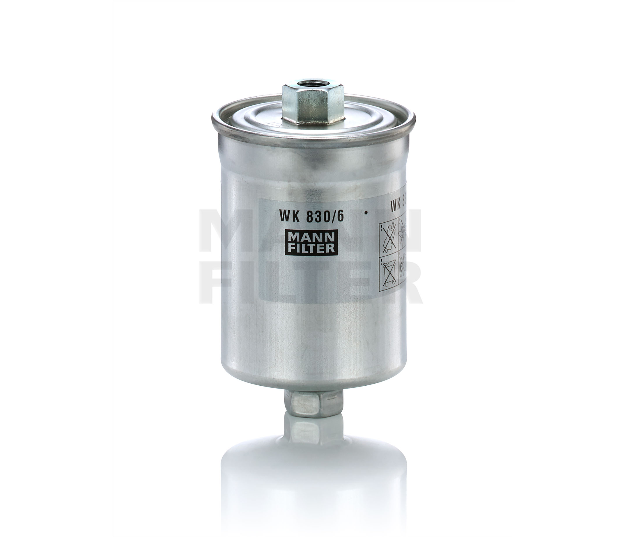 Kupuj MANN-FILTER Filtr paliwa Produkt No.: WK 830/6 w niskiej cenie, tylko 49,25 zł