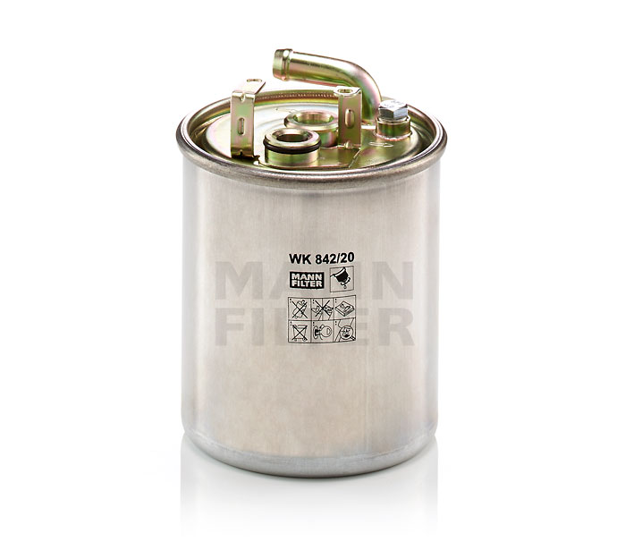 Įsigykite nebrangią originalią Kuro filtras WK 842/20. sulyginama su 05170896AB OEM numeriais internetu