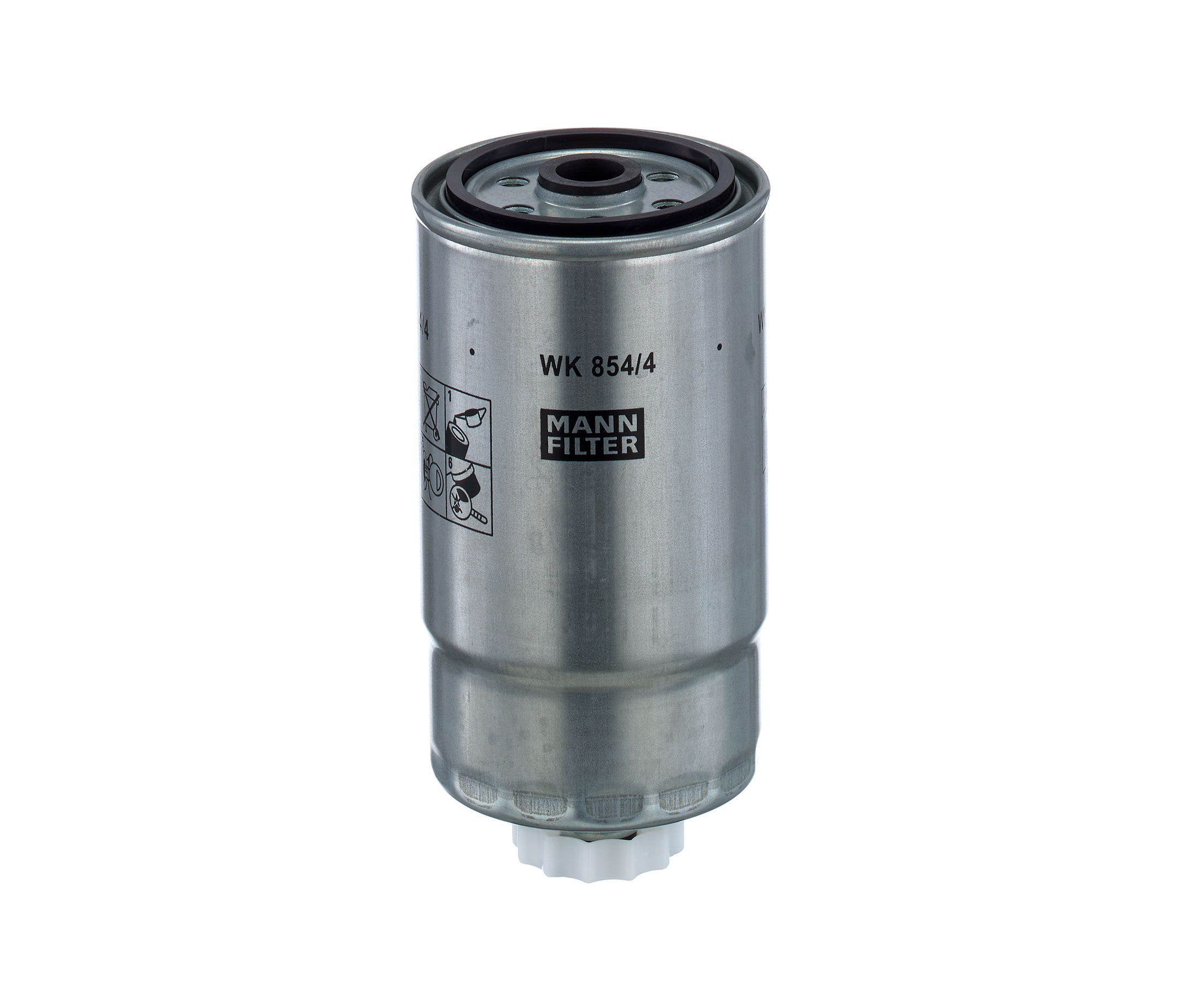 Įsigykite MANN-FILTER Kuro filtras Prekės Nr.: WK 854/4 už žemiausią 28,66 € kainą