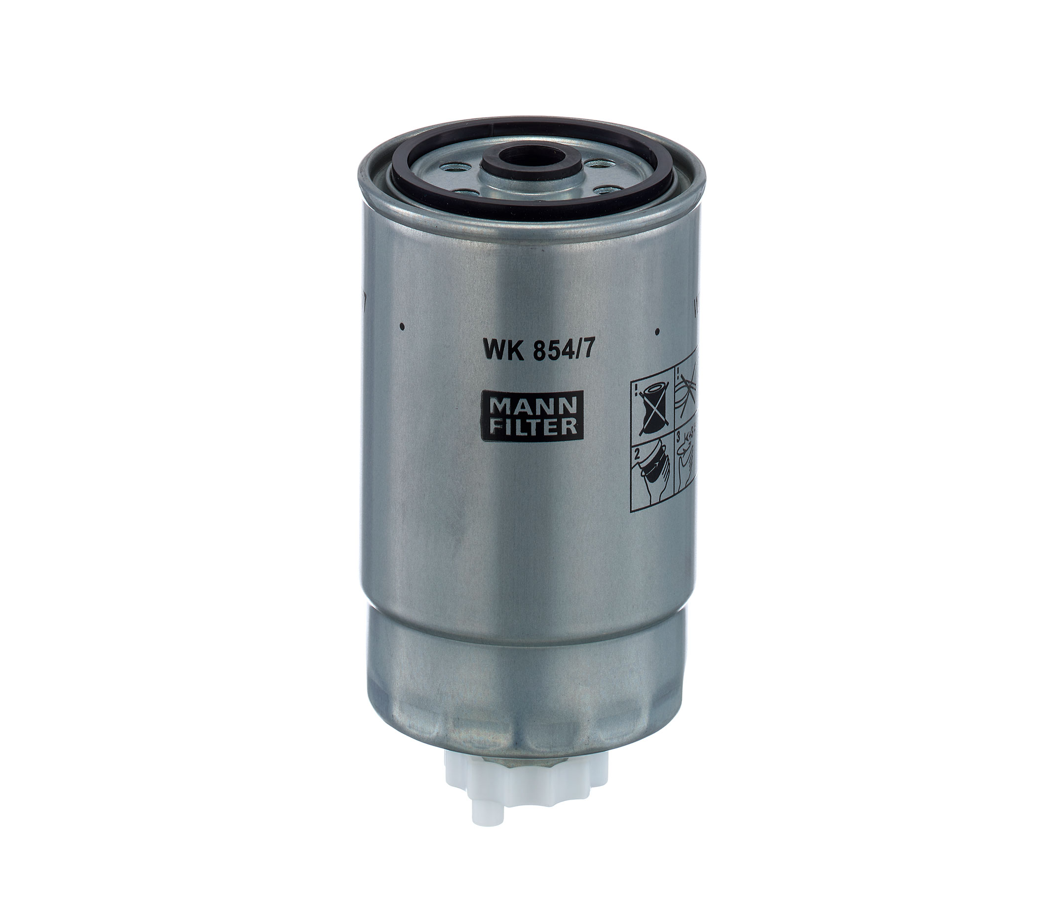 Kupuj MANN-FILTER Filtr paliwa Produkt No.: WK 854/7 w niskiej cenie, tylko 72,27 zł