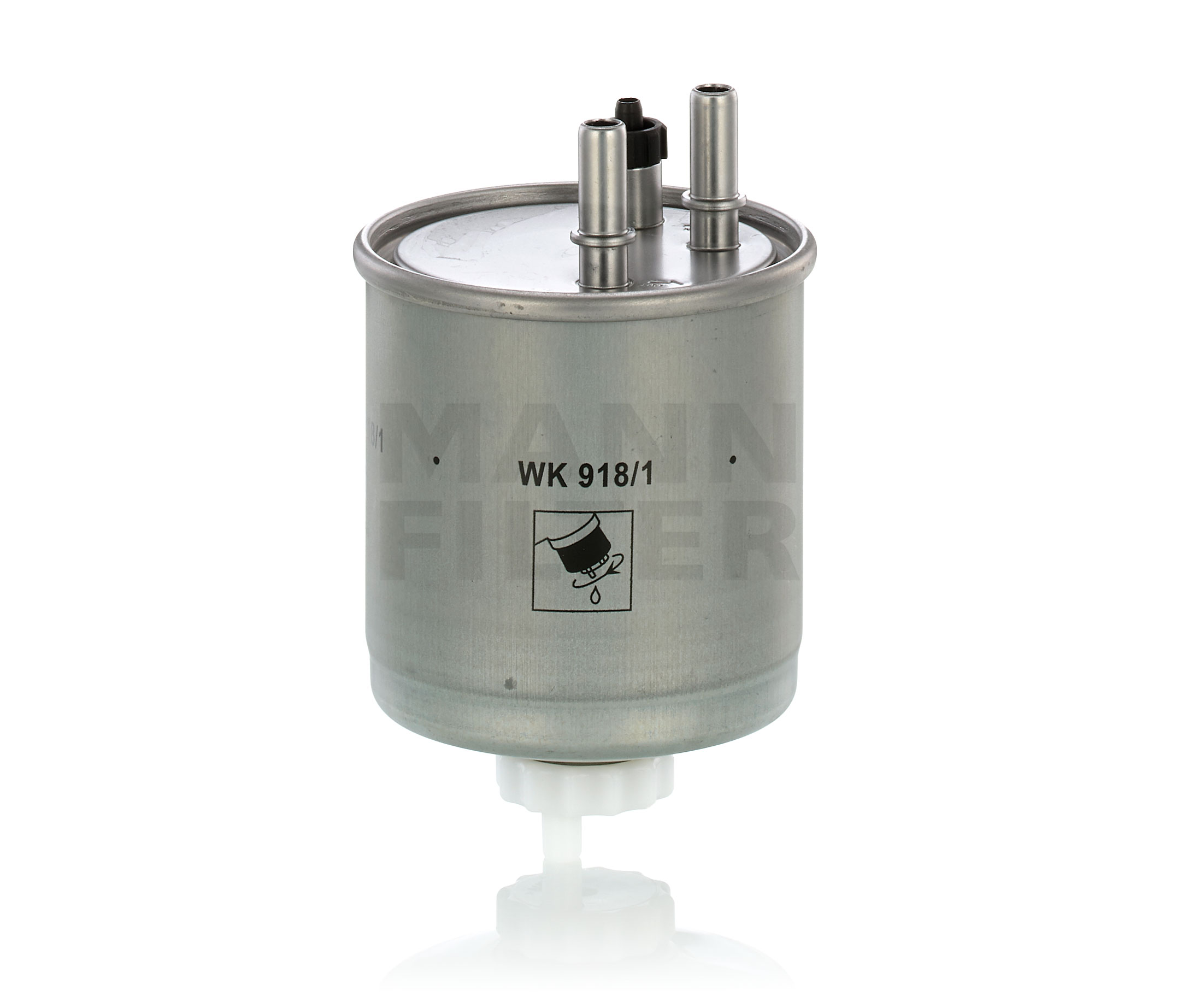 Compre MANN-FILTER Filtro de combustível Produto No.: WK 918/1 a preços baixos de 24,15 €