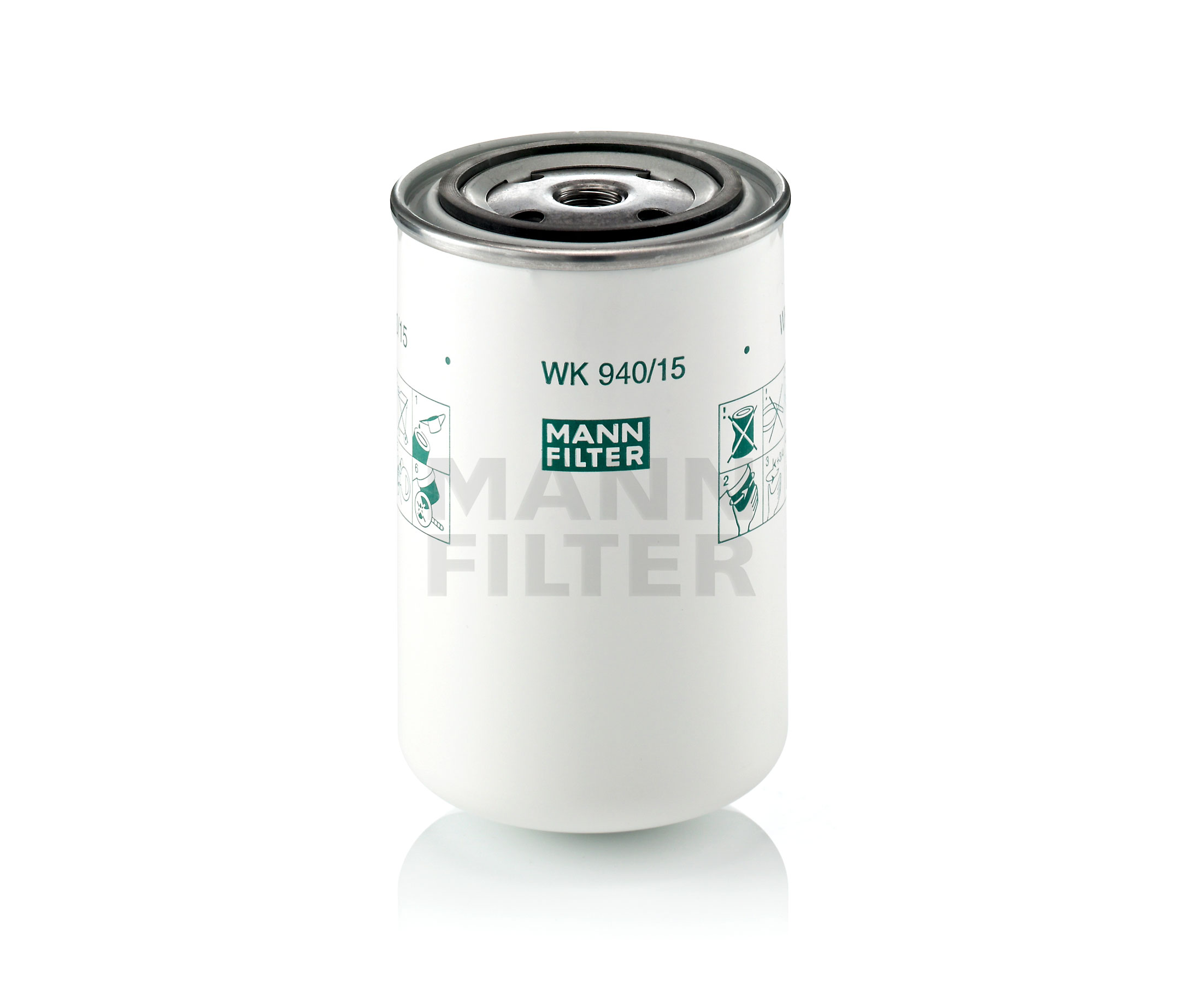 Köp MANN-FILTER Bränslefilter Produktnummer: WK 940/15 till det förmånliga priset av 210,25 kr