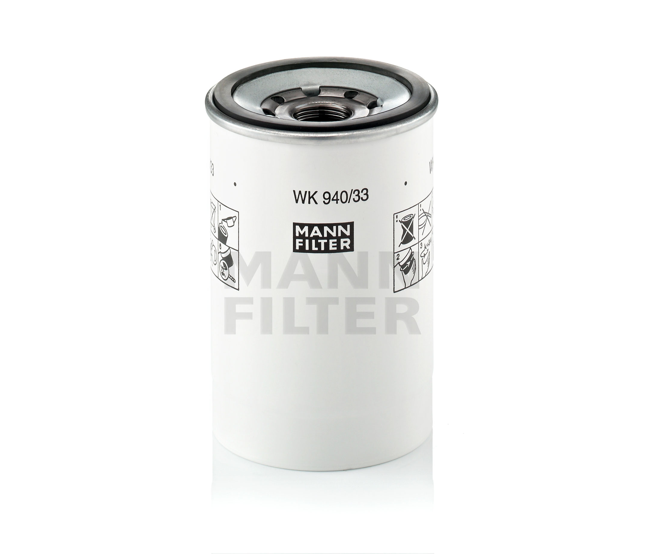 Köp MANN-FILTER Bränslefilter Produktnummer: WK 940/33 x till det förmånliga priset av 458,18 kr