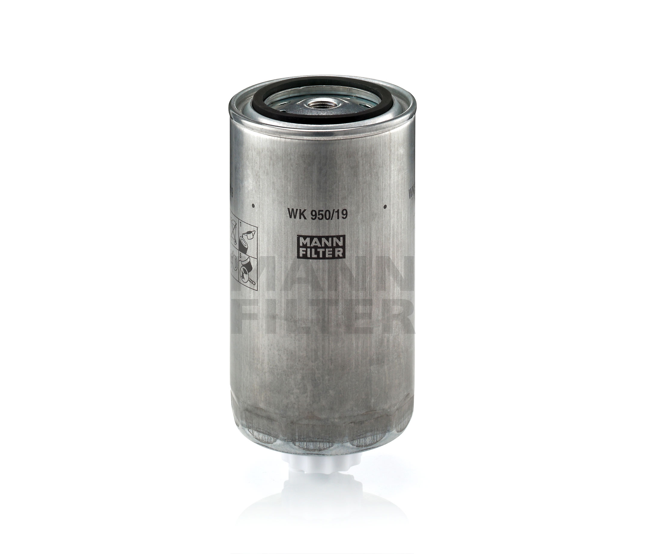 MANN-FILTER Kraftstofffilter Produkt Nr.: WK 950/19 zum fairen Preis von 17,43 CHF erwerben