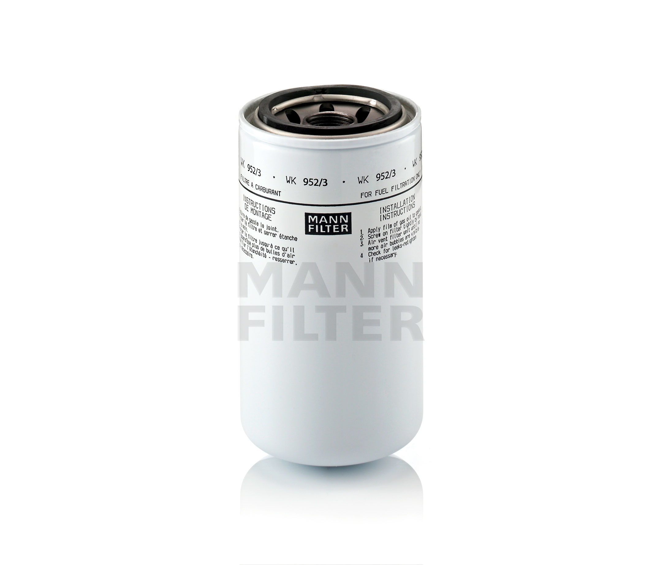 Įsigykite MANN-FILTER Kuro filtras Prekės Nr.: WK 952/3 už žemiausią 38,71 € kainą