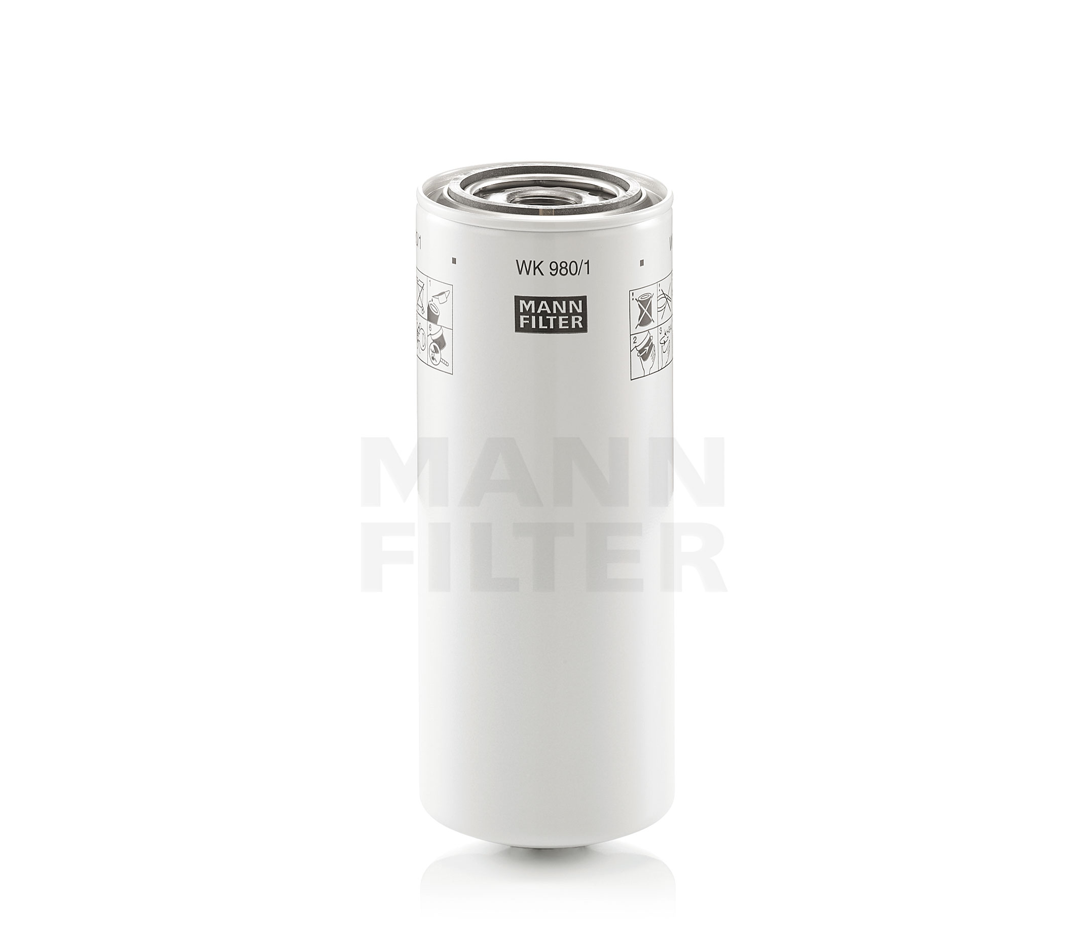 Köp MANN-FILTER Bränslefilter Produktnummer: WK 980/1 till det förmånliga priset av 350,33 kr