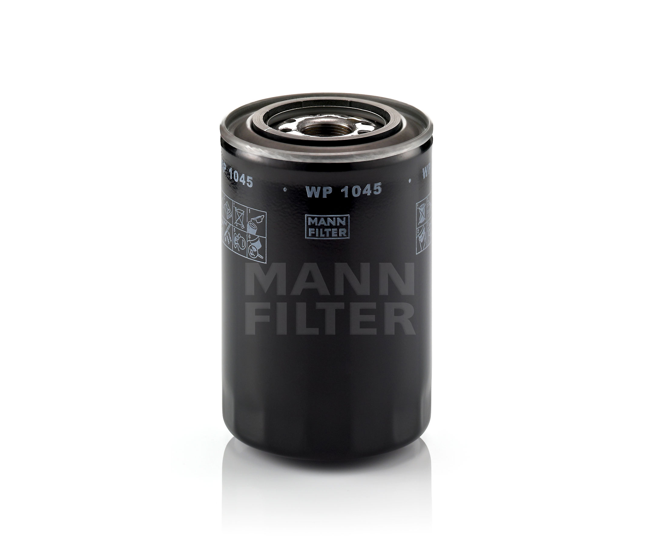 Įsigykite MANN-FILTER Alyvos filtras Prekės Nr.: WP 1045 už žemiausią 47,86 € kainą