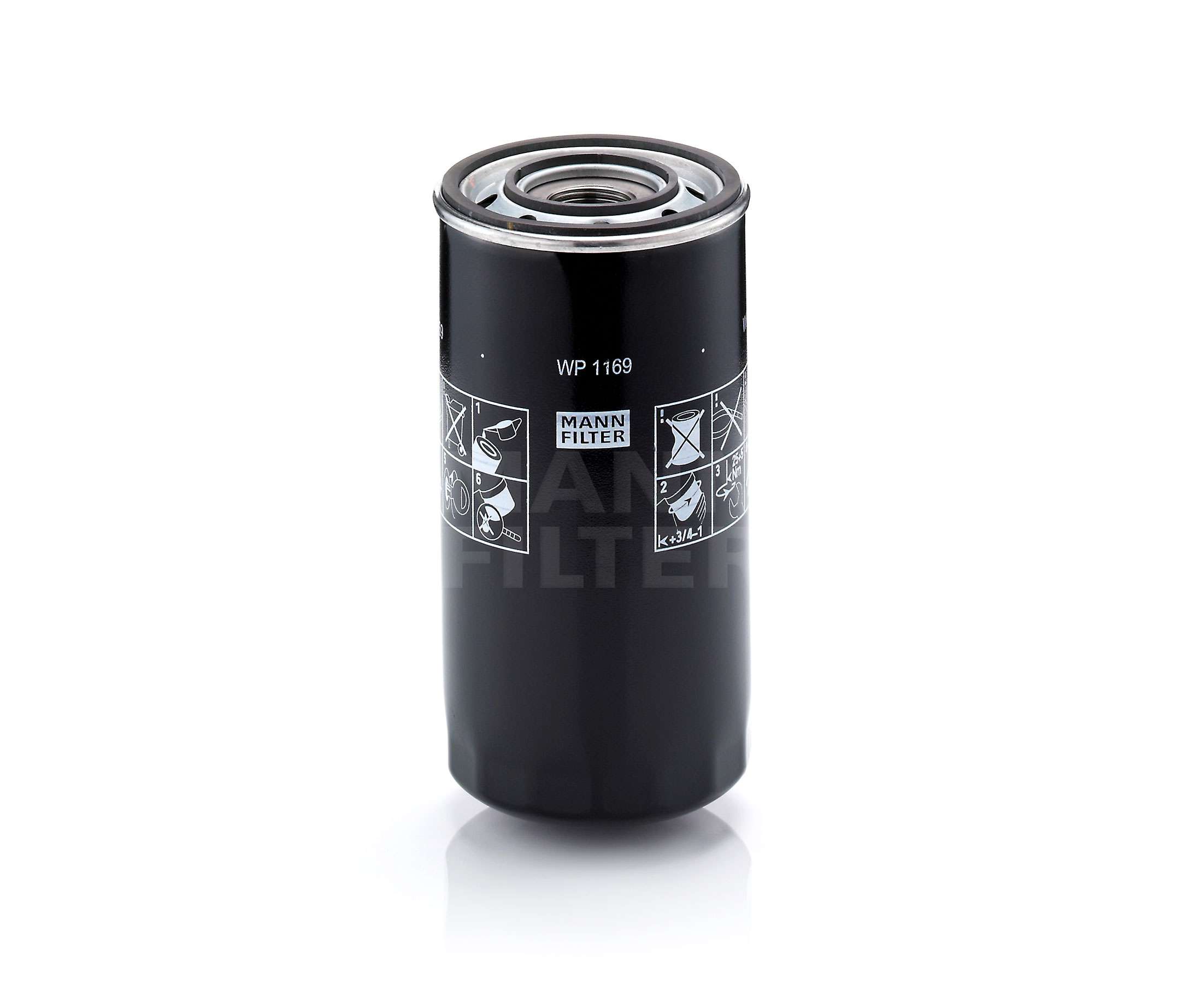 Kupite MANN-FILTER Oljni filter Št. izdelka: WP 1169 po nizki ceni 30,68 €