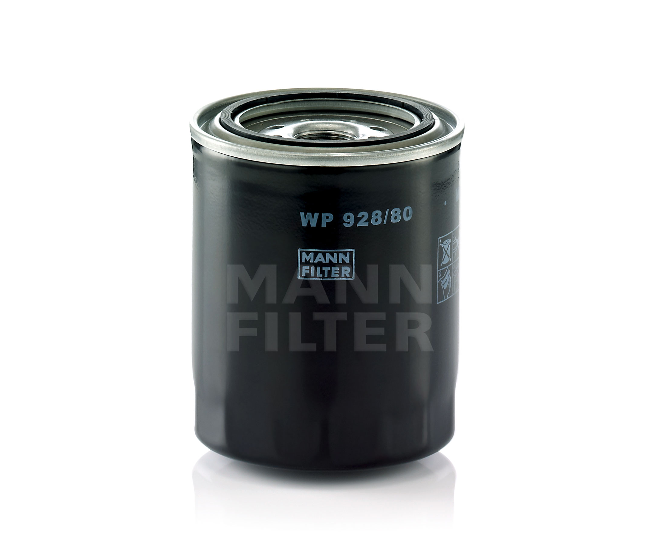 Buy MANN-FILTER Oil filter Product No.: WP 928/80 at the low price of £ 15,59
