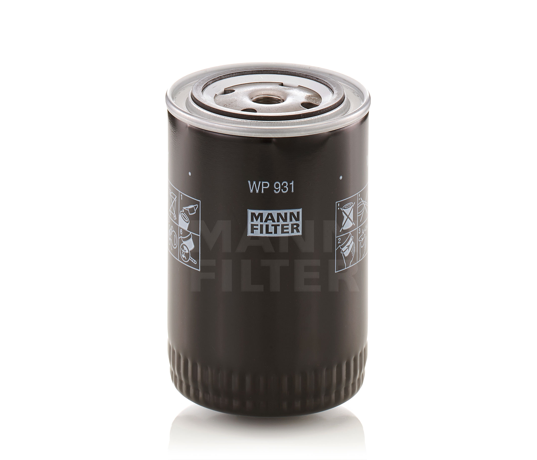 Köp MANN-FILTER Oljefilter Produktnummer: WP 931 till det förmånliga priset av 231,21 kr