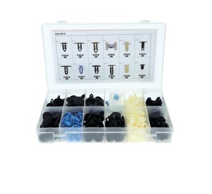 KS TOOLS 420.0910 Kit de clip de fixation, carrosserie