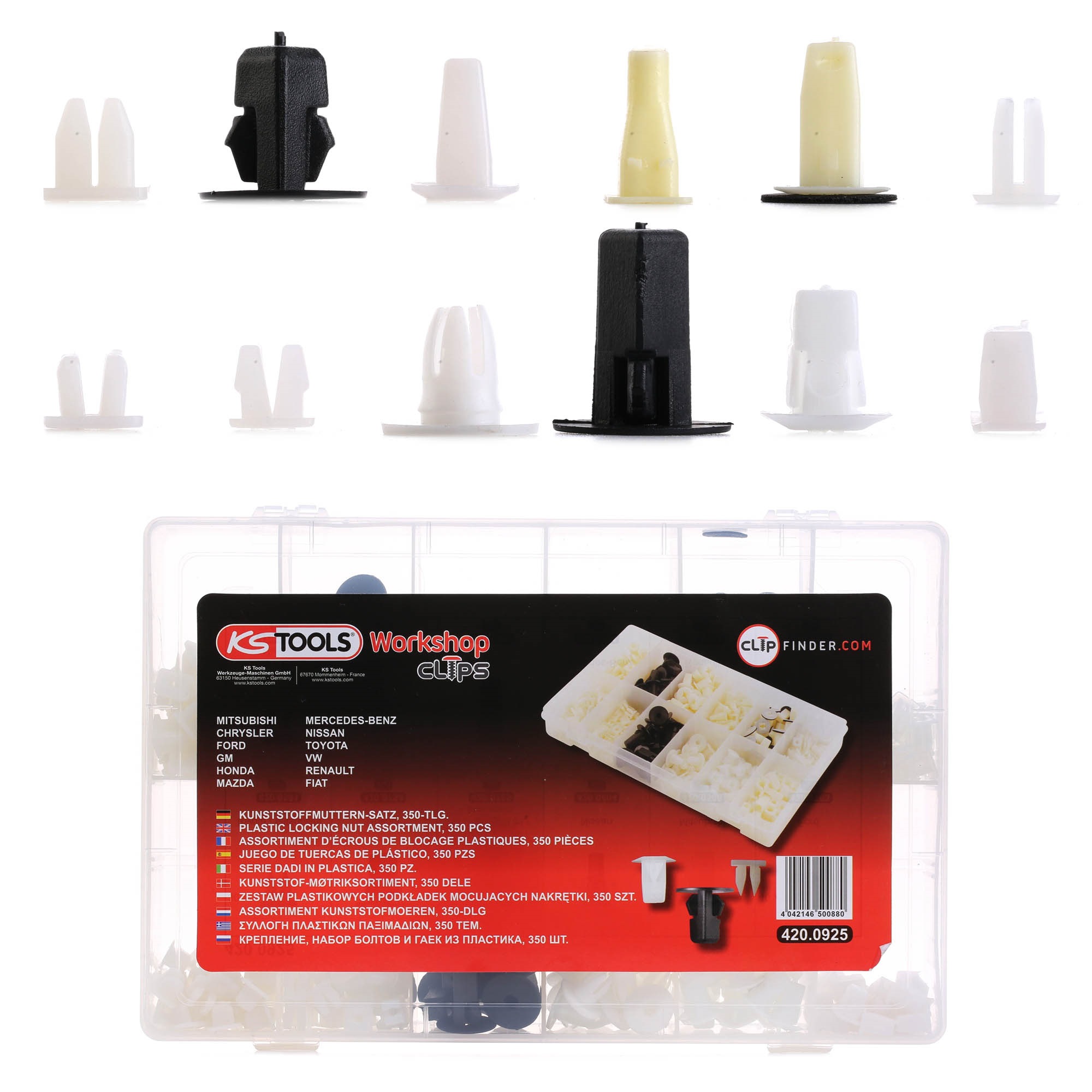 Įsigykite KS TOOLS Kėbulo laikomųjų spaustukų rinkinys Prekės Nr.: 420.0925 už žemiausią 113,40 € kainą
